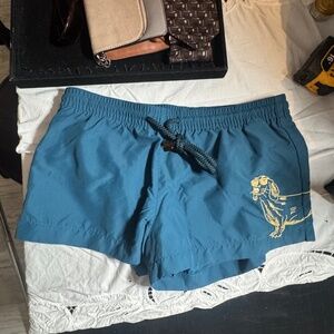 VILEBREQUIN Daschund Embroidered Shorts